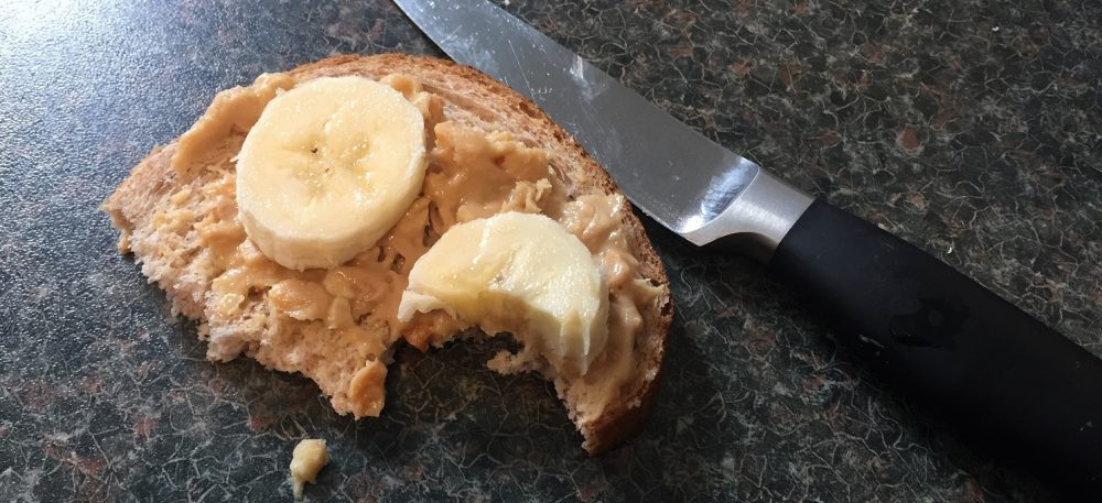 peanut butter on toast with banana The Tonic Sam Harrington-Lowe